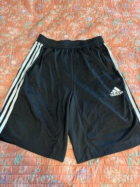 Adidas Black Athletic Shorts
